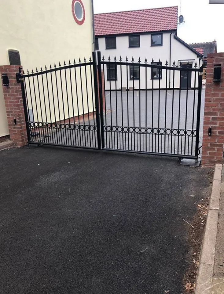 Residential gate installation project in Fort Collins CO